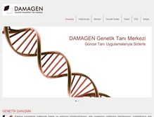 Tablet Screenshot of damagen.com